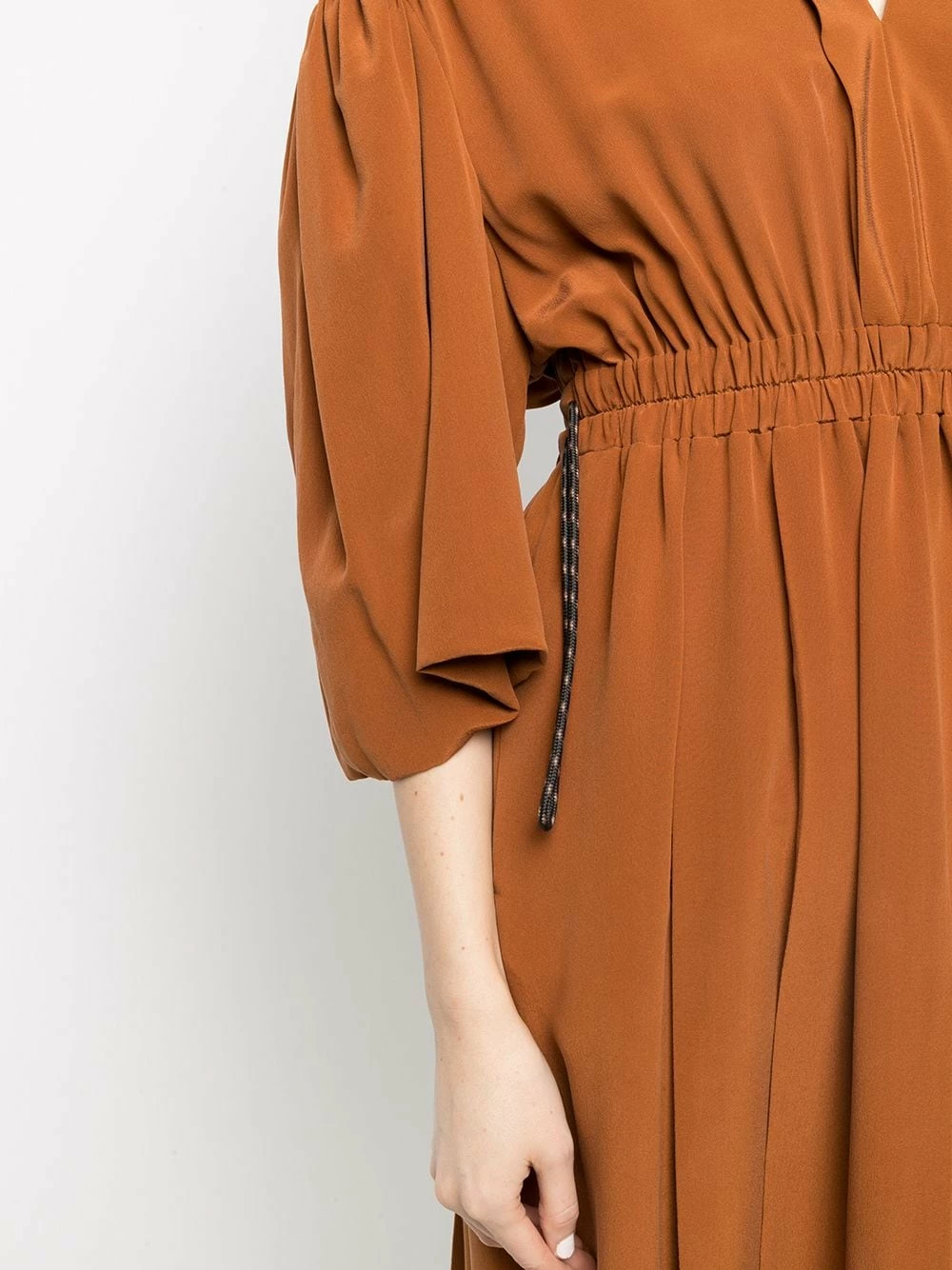 Best reviews of π₯° Fendi Open collar midi silk π dress day π dresses of women π 7 Fendi open-collar midi silk dress