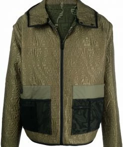 Fendi reversible quilted jacket