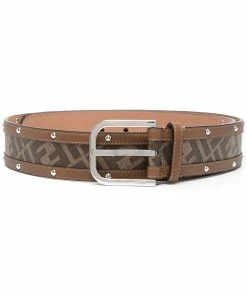 Fendi FF logo-print belt