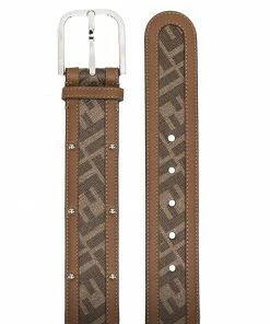Fendi FF logo-print belt