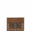 Fendi FF logo-print cardholder
