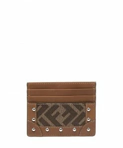 Fendi FF logo-print cardholder