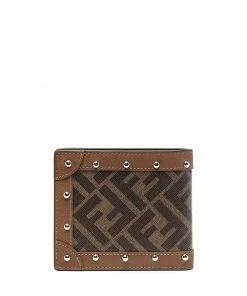 Fendi FF logo-print wallet