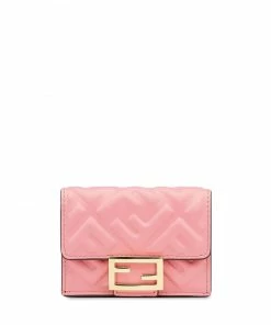 Fendi micro trifold wallet