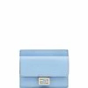 Cheap β€οΈ Fendi Logo plaque flap wallet wallets & purses of women π 1 Fendi logo-plaque flap wallet