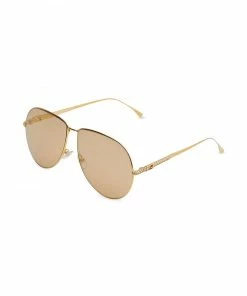 Fendi Baguette pilot-frame sunglasses