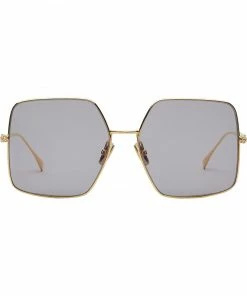 Fendi FF Baguette oversize frames sunglasses