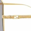 Fendi FF Baguette oversize frames sunglasses