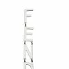 Fendi logo letter earrings