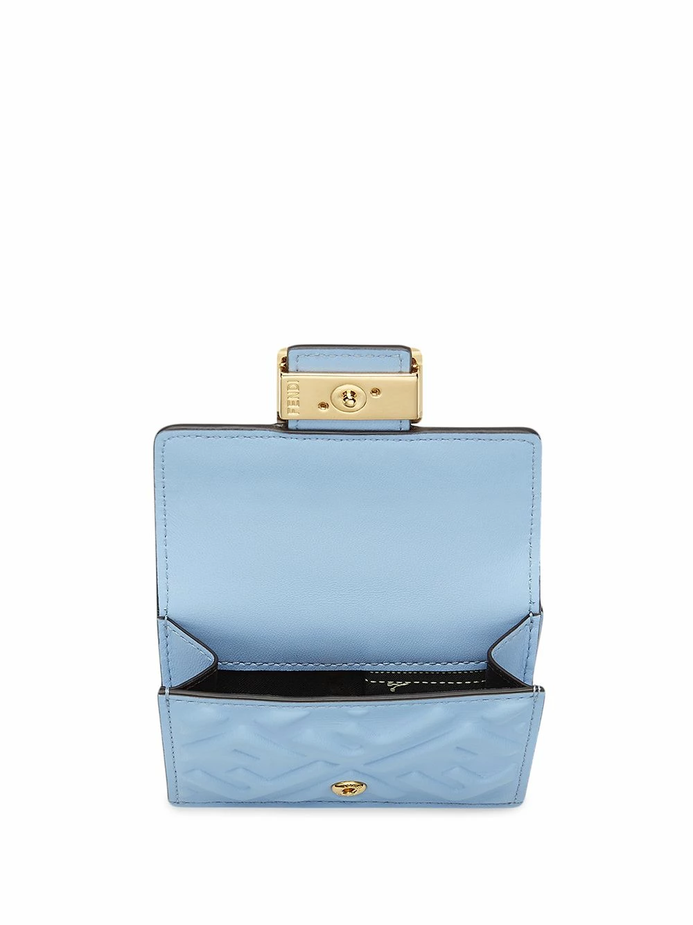 Hot Sale β Fendi Micro Trifold embossed logo wallet wallets & purses of women π 6 Fendi Micro Trifold embossed logo wallet