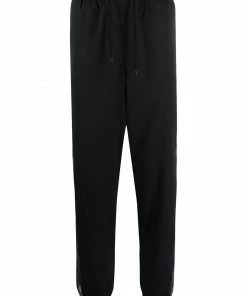 Fendi logo-tape tapered track pants