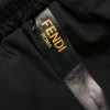 Fendi logo-tape tapered track pants