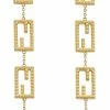Fendi Baguette drop earrings