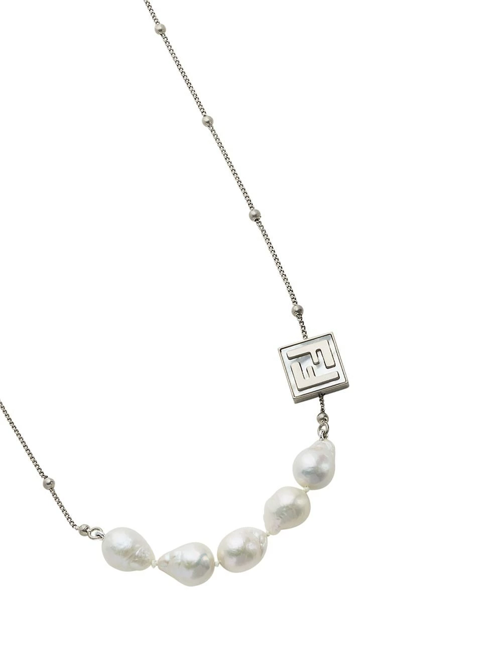 Promo π Fendi Mother of pearl enamel detail necklace necklaces of men π₯ 4 Fendi mother-of-pearl enamel detail necklace