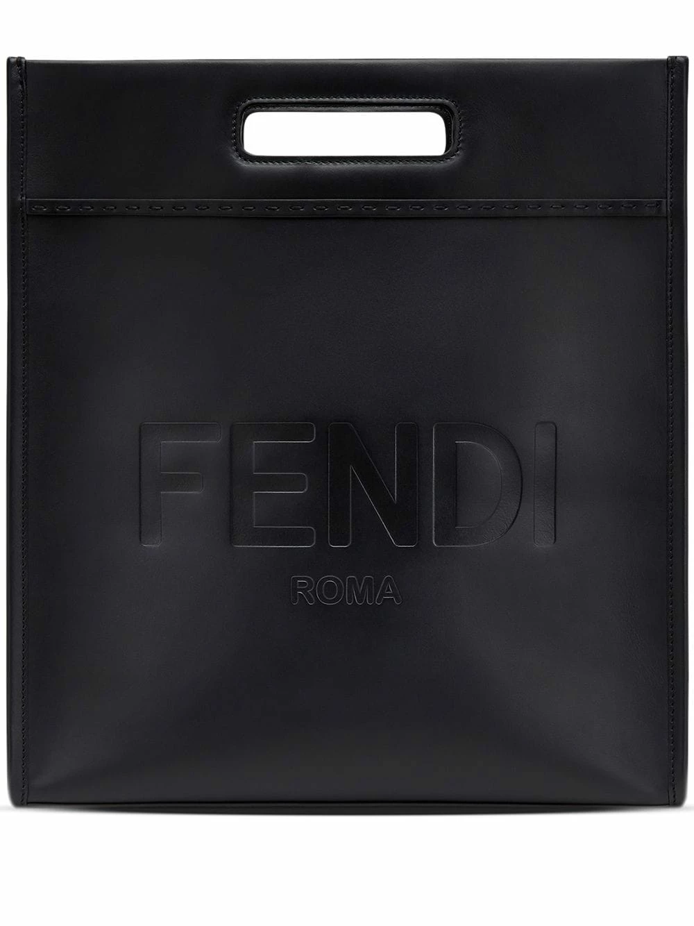Flash Sale β€οΈ Fendi N S embossed logo tote bag tote bags of men π 3 Fendi N-S embossed logo tote bag