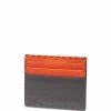 Fendi stitched two-tone cardholder