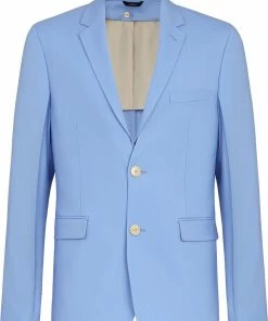 Fendi detachable lapel tailored jacket