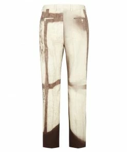 Fendi printed slim-fit trousers