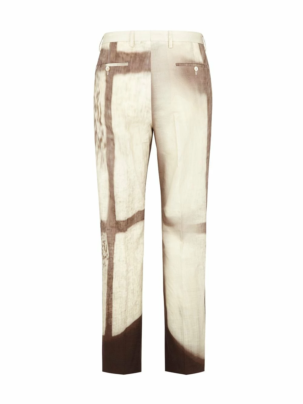 Best Sale 𧨠Fendi Printed slim fit trousers tailored pants of men π 4 Fendi printed slim-fit trousers