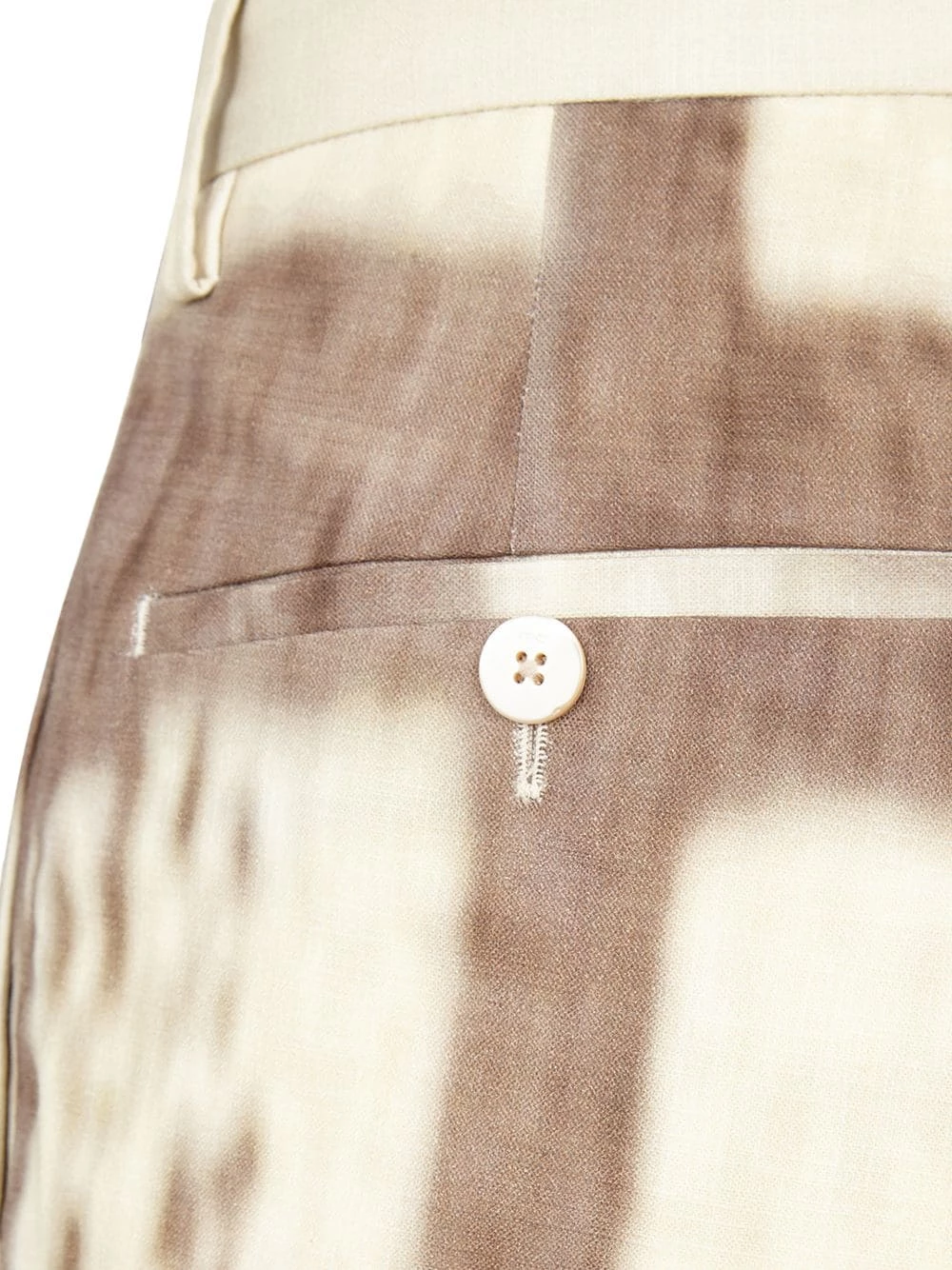 Best Sale 𧨠Fendi Printed slim fit trousers tailored pants of men π 5 Fendi printed slim-fit trousers