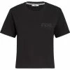 Fendi cutwork logo T-shirt