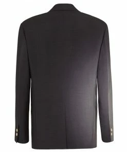Fendi ombré print wool blazer