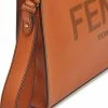 Fendi debossed-logo wrist strap pouch