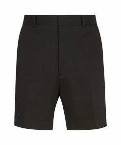 Fendi embroidered logo Bermuda shorts