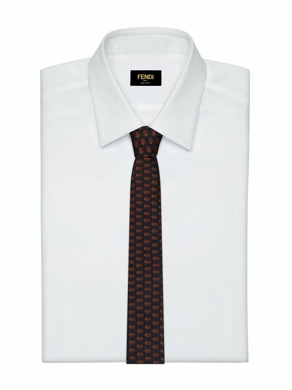 Budget ⭐ Fendi Printed silk tie ties & bow ties of men ⌛ 5 Fendi printed silk tie