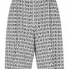Fendi FF-motif satraight-leg Bermuda shorts