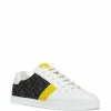 Fendi FF-logo print lace-up sneakers