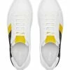 Fendi FF-logo print lace-up sneakers