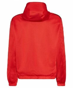 Fendi x K-Way® perforated hooded jacket