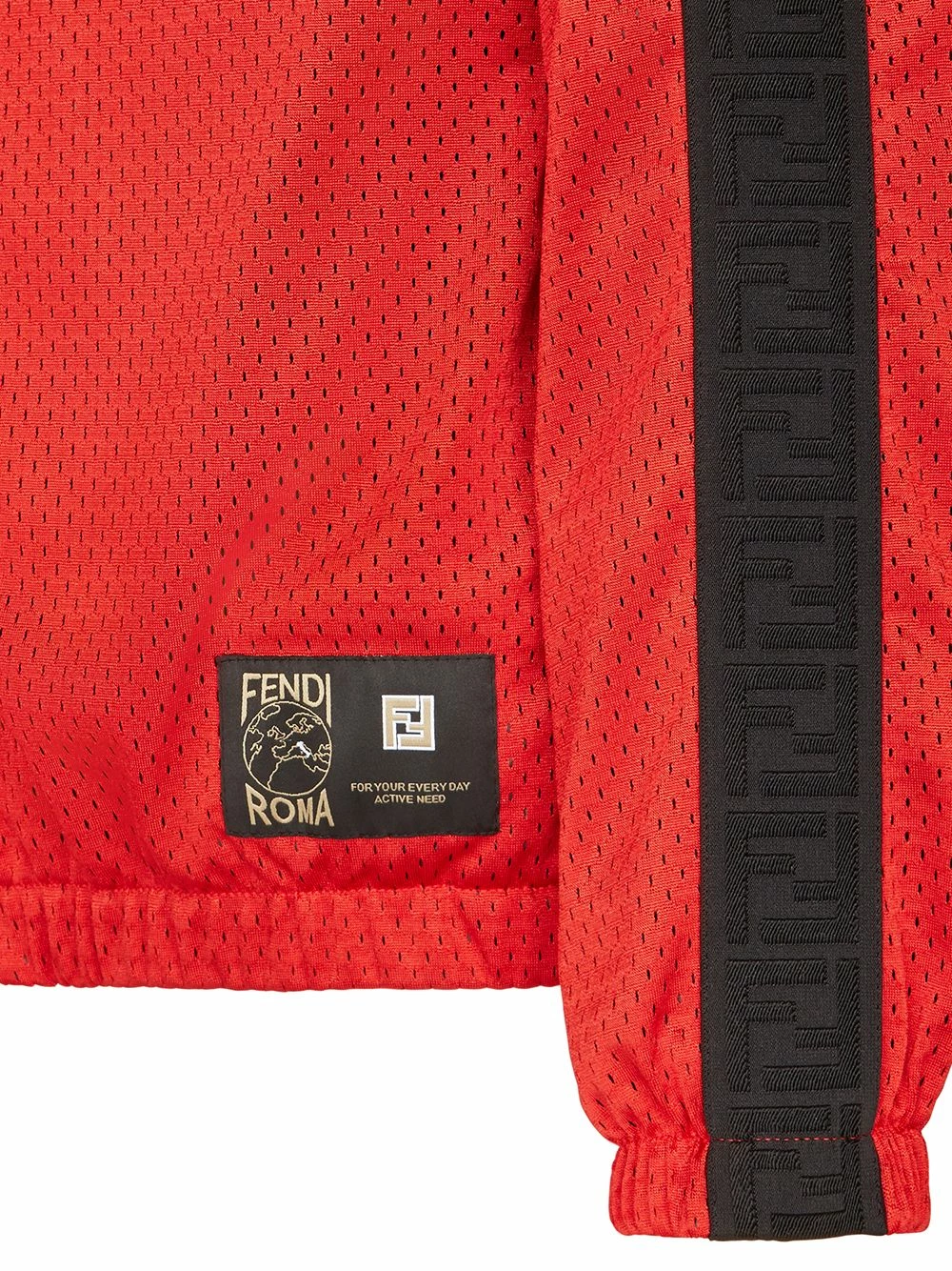 Deals 🤩 Fendi x K Way® perforated hooded jacket sport jackets & windbreakers of men 👏 5 Fendi x K-Way® perforated hooded jacket