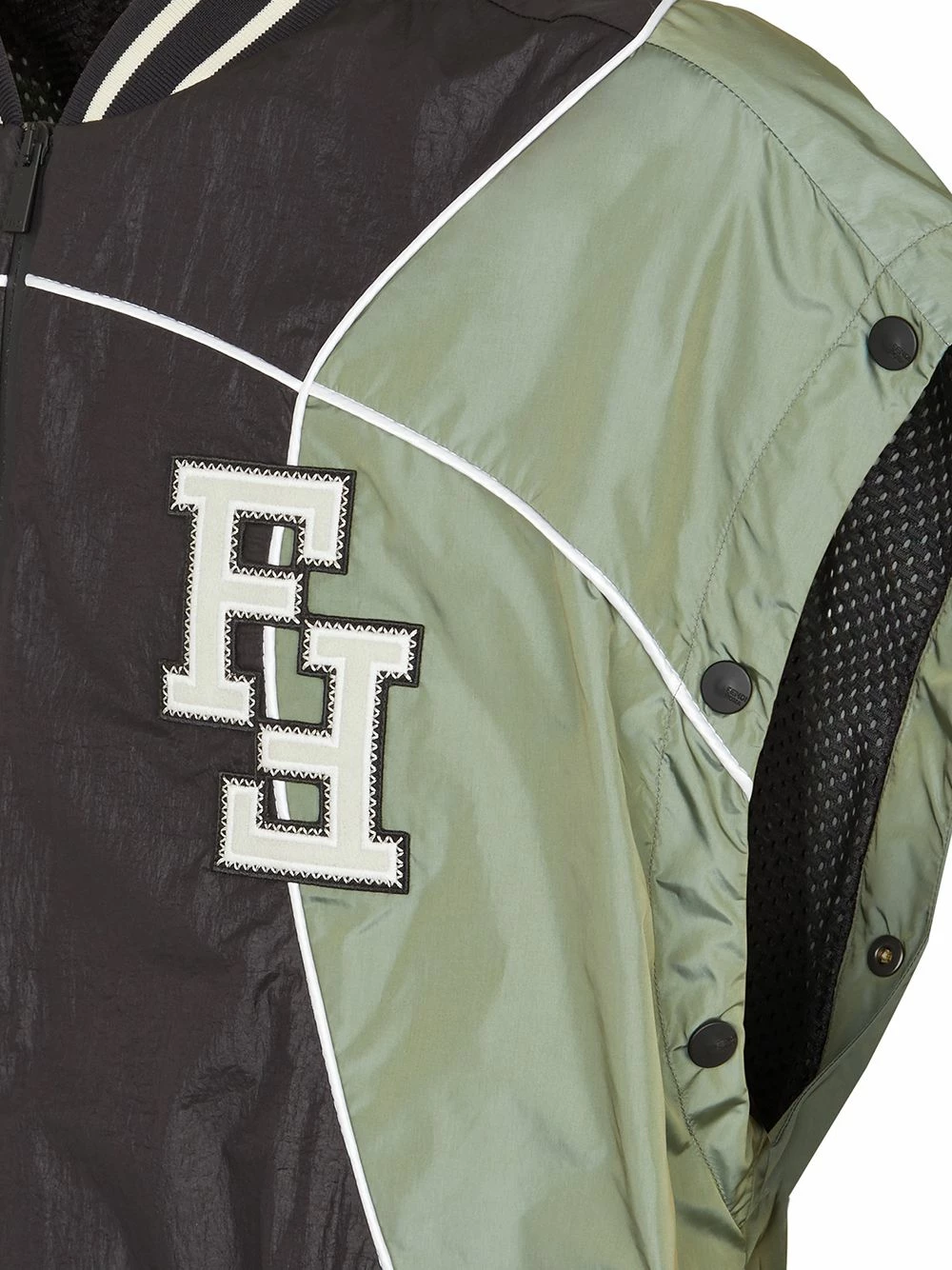 Cheap π Fendi Detachable sleeves FF bomber jacket bomber jackets of men π― 5 Fendi detachable sleeves FF bomber jacket