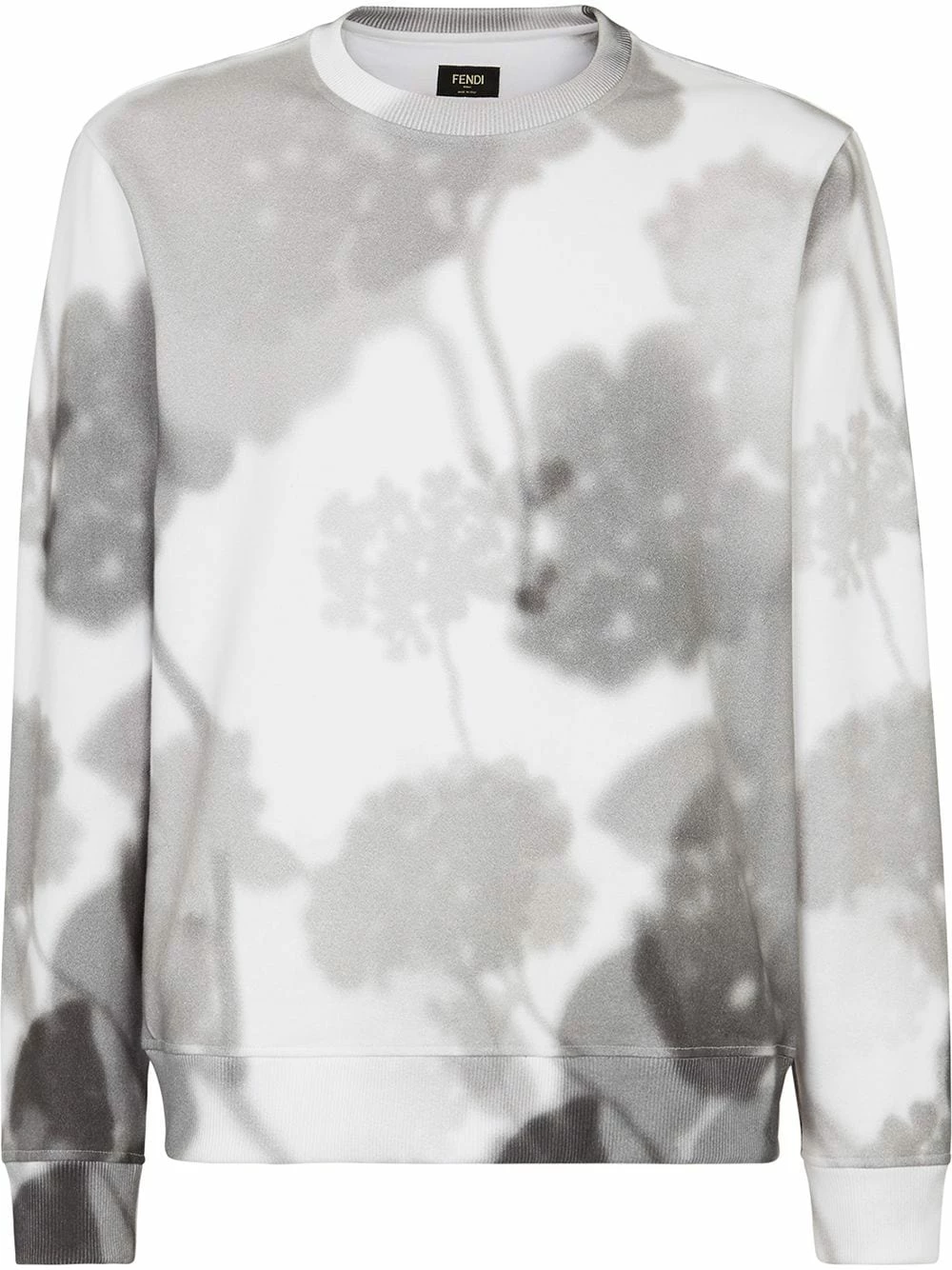 Cheap 𧨠Fendi Watercolour effect sweatshirt sweatshirts of men π 3 Fendi watercolour-effect sweatshirt