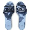 Fendi floral tie-dye logo sandals