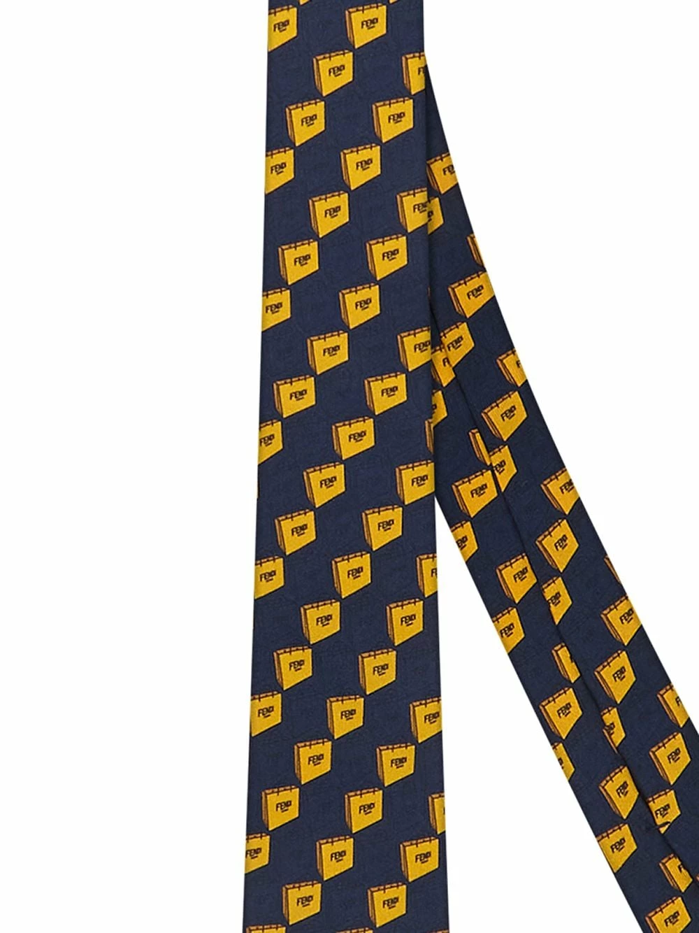 Budget β Fendi packaging print tie ties & bow ties of men π 4 Fendi Fendi packaging-print tie