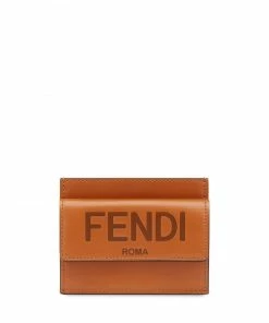 Fendi embossed logo cardholder