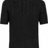 Fendi macramé short-sleeve polo shirt