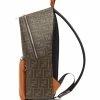 Fendi logo-print backpack