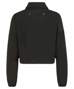 Fendi debossed logo cropped jacket