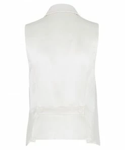Fendi double-breasted sleeveless jacket