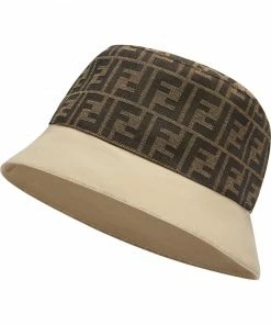 Fendi FF motif reversible bucket hat