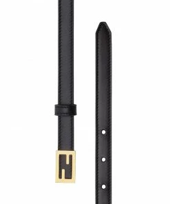 Fendi FF Baguette buckle leather belt