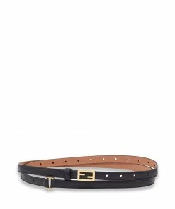 Fendi FF Baguette buckle leather belt