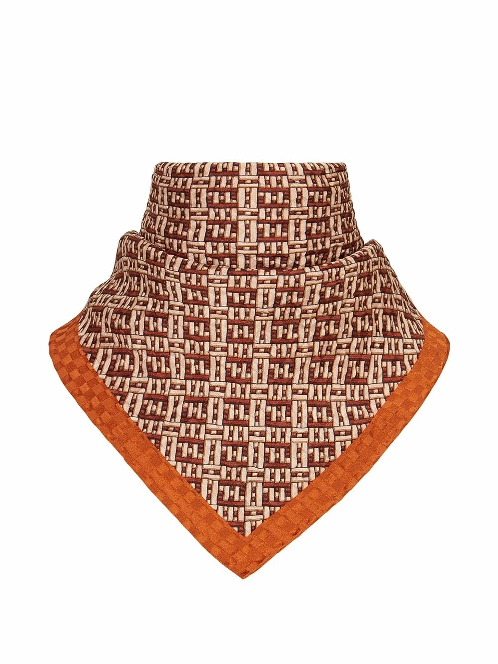 Budget π Fendi FF print silk scarf scarves of women π 5 Fendi FF-print silk scarf