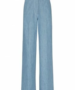 Fendi FF-motif wide-leg jeans