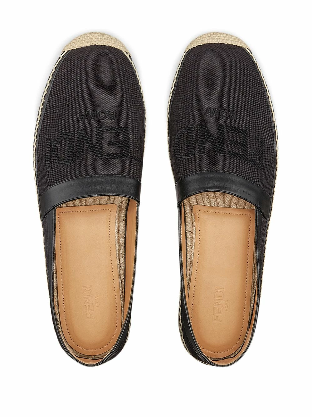 Best deal β Fendi Logo embroidered espadrilles of men π 6 Fendi logo-embroidered espadrilles