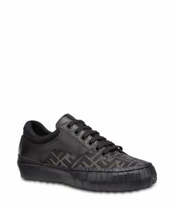 Fendi panelled FF-motif sneakers